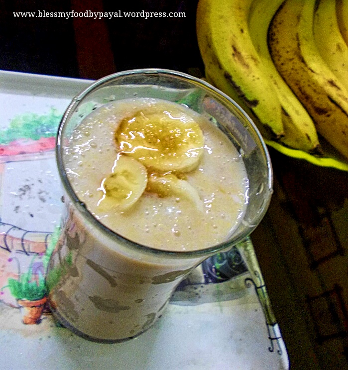 Banana Flakes Smoothie