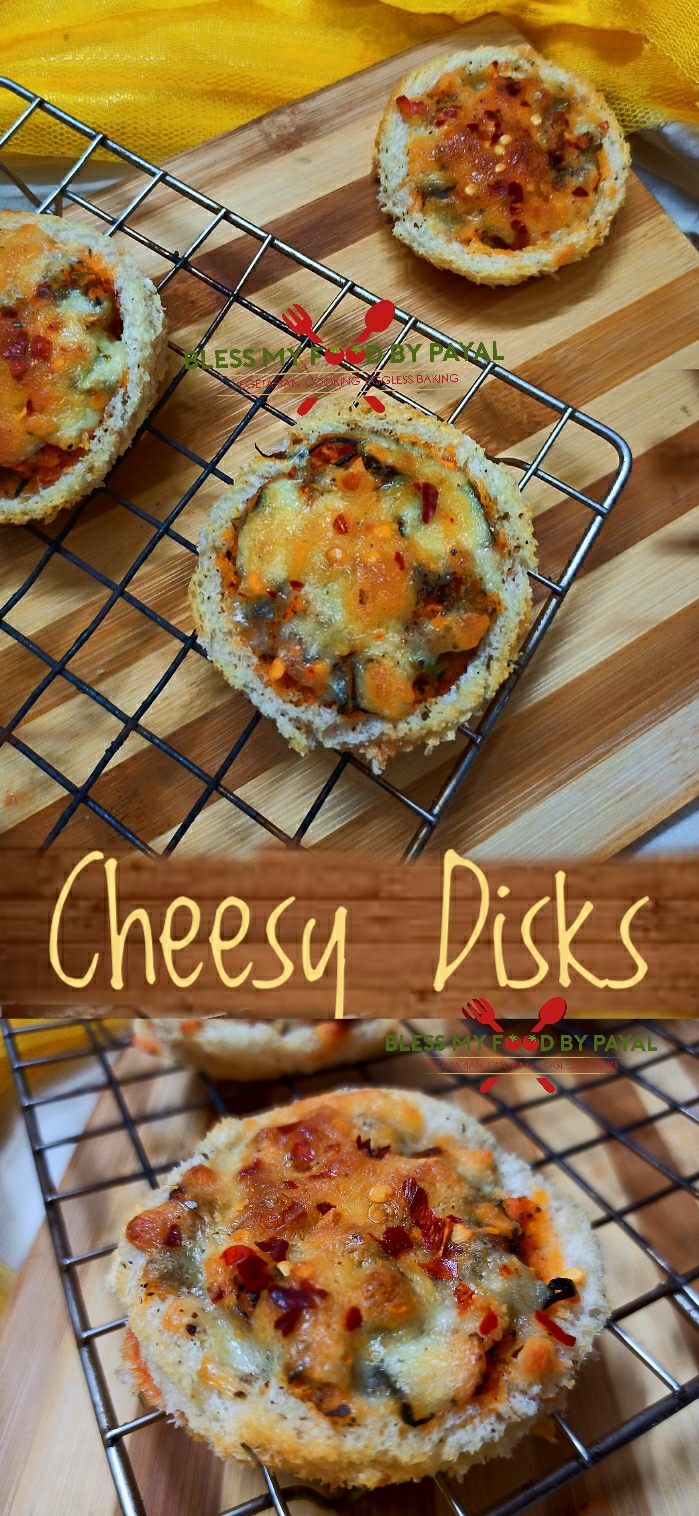 Cheesy Discs | cheesy veg discs | homemade cheesy discs recipe