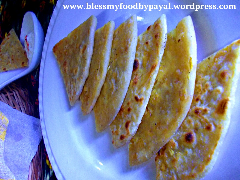 Coconut & Cornflakes Parantha