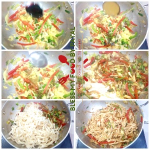 homemade eggless atta suji noodles