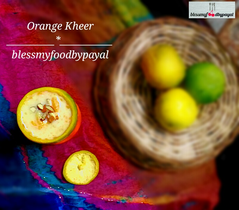 Orange Kheer