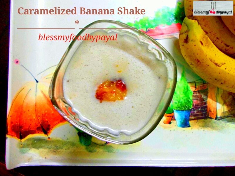 Caramelized Banana Shake