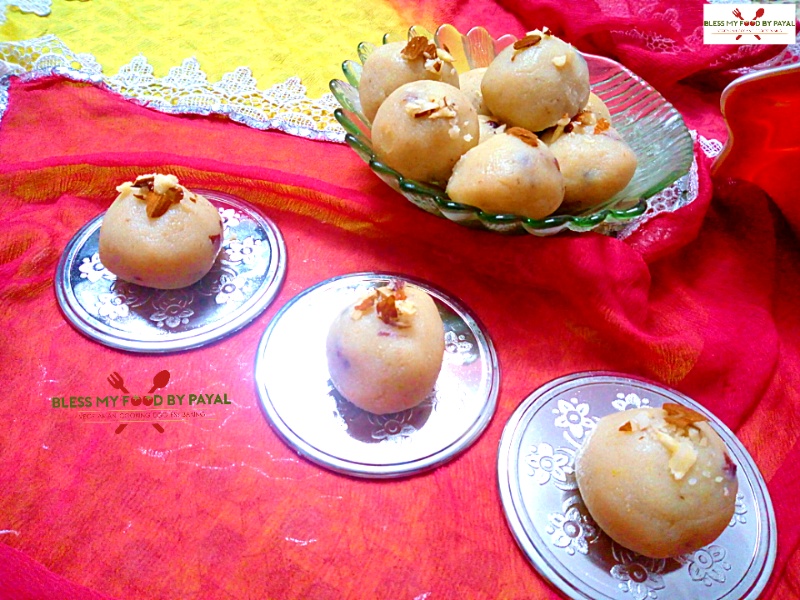 atta ladoo from leftover ghee residue