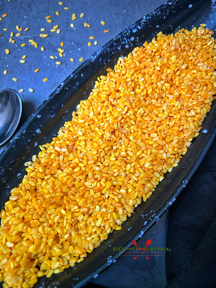 Air Fryer Moong Dal Namkeen Recipe | Crispy Moong Dal Namkeen in Air Fryer