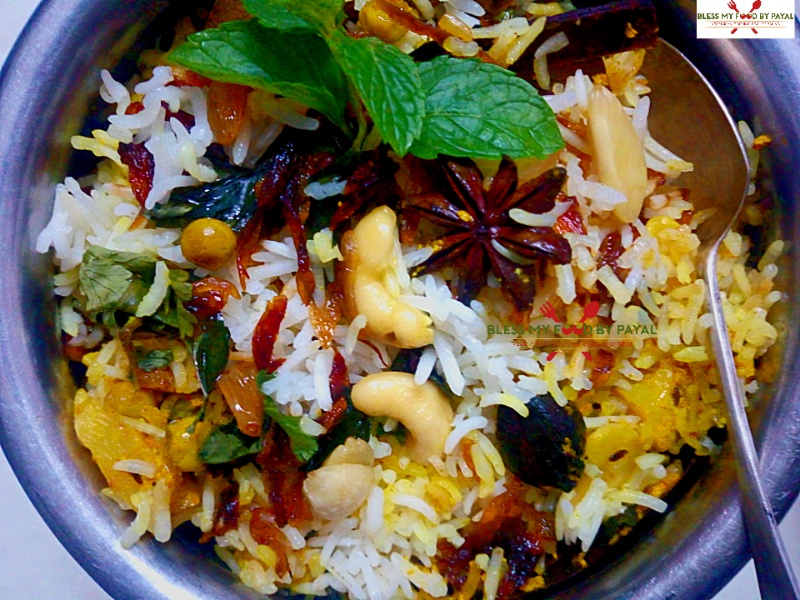 hydrabadi veg dum biryani