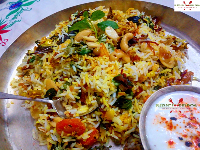 hydrabadi veg dum biryani