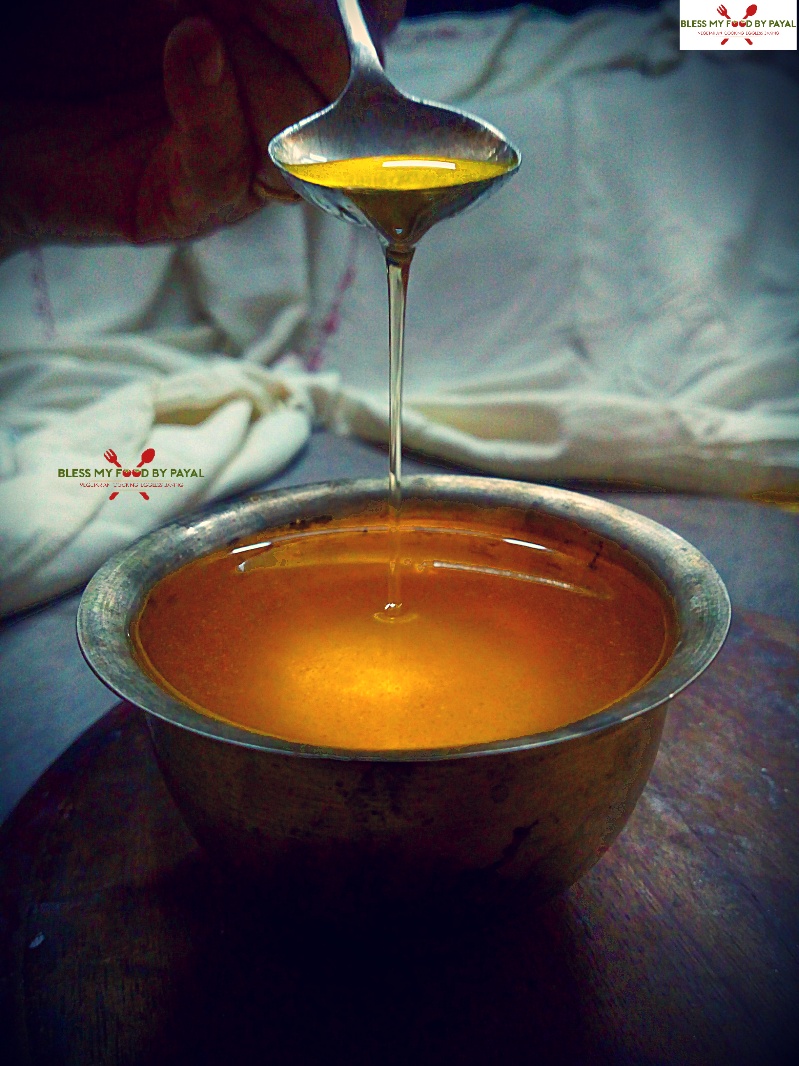 homemade desi ghee from malai