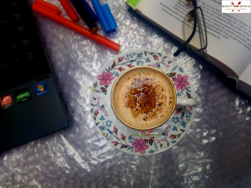 zelfgemaakte cappuccino zonder machine