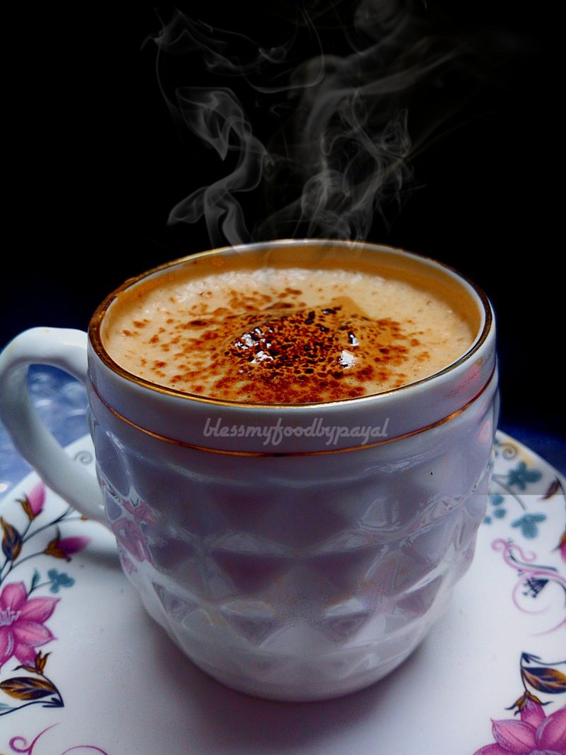 cappuccino de casă fără mașină