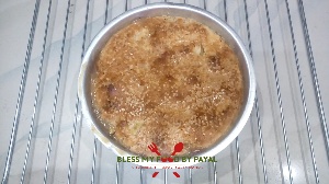 eggless pear and apple cobbler