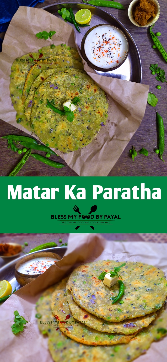 Matar ka paratha | green peas paratha | matar paratha recipe
