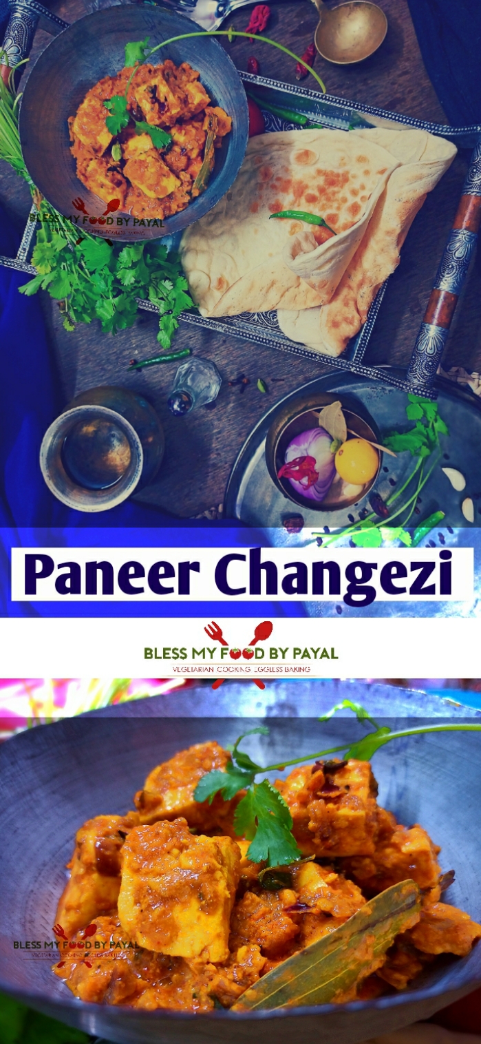 Paneer changezi recipe | how to make paneer changezi | restaurant style paneer changezi recipe