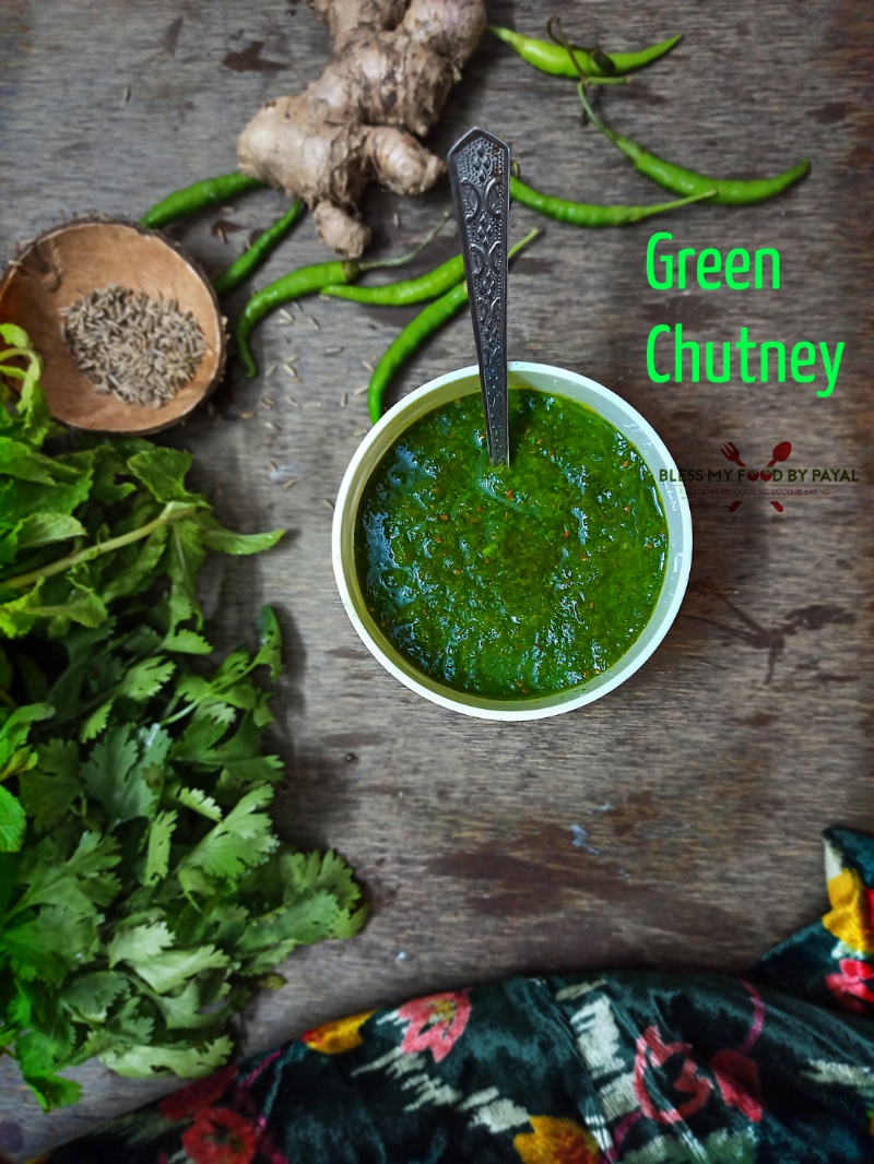 Green chutney recipe | hari chutney | green chutney recipe for chat