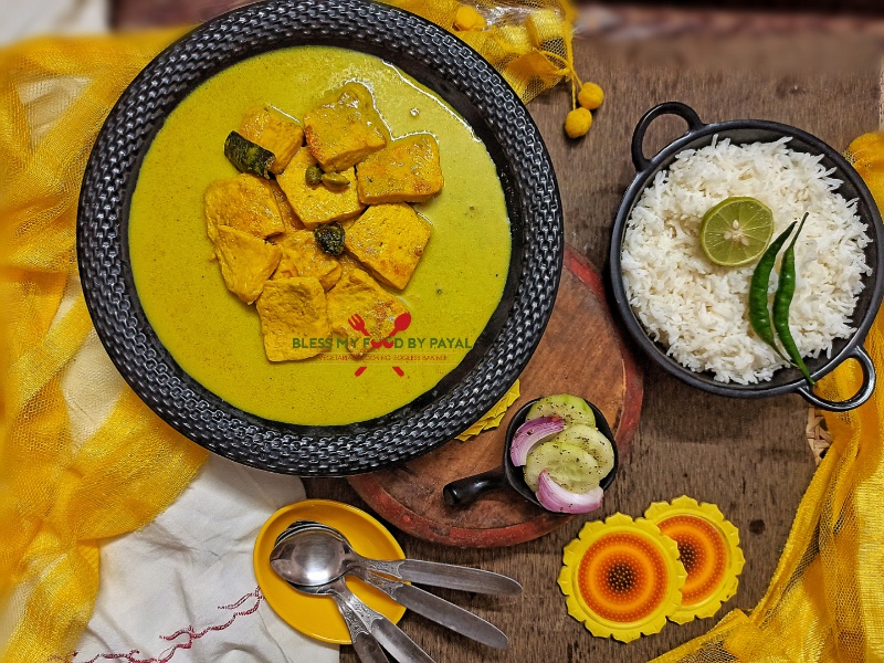 Kashmiri yellow paneer recipe | Chaman Kalia | Leider Chhaman recipe