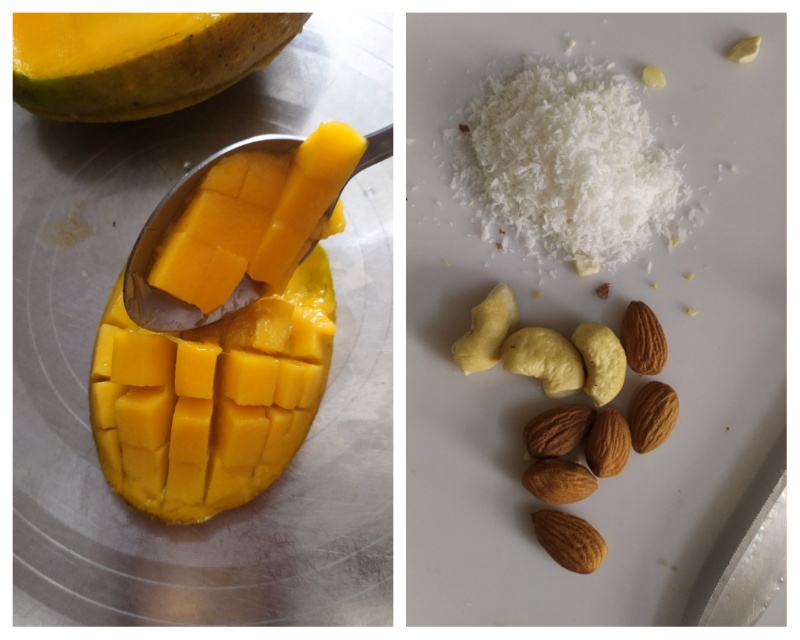 Mango Sabja pudding parfait | mango basil seeds pudding | mango sabja pudding recipe