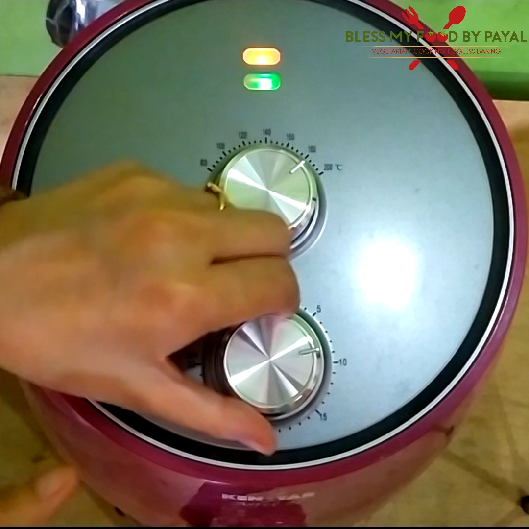air fryer temperature for making samosa