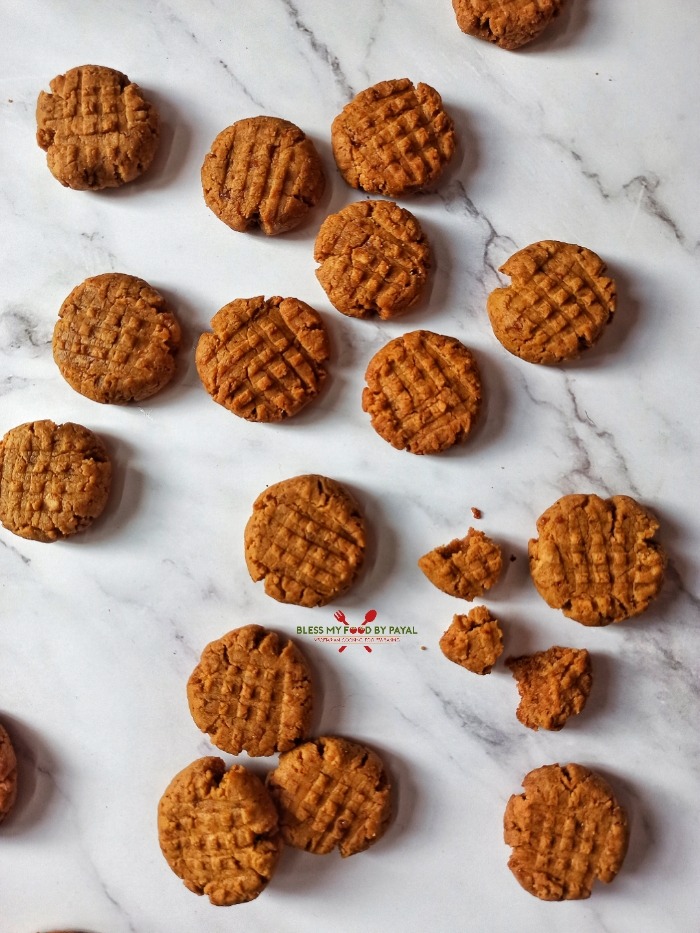 Vegan peanut butter cookies recipe