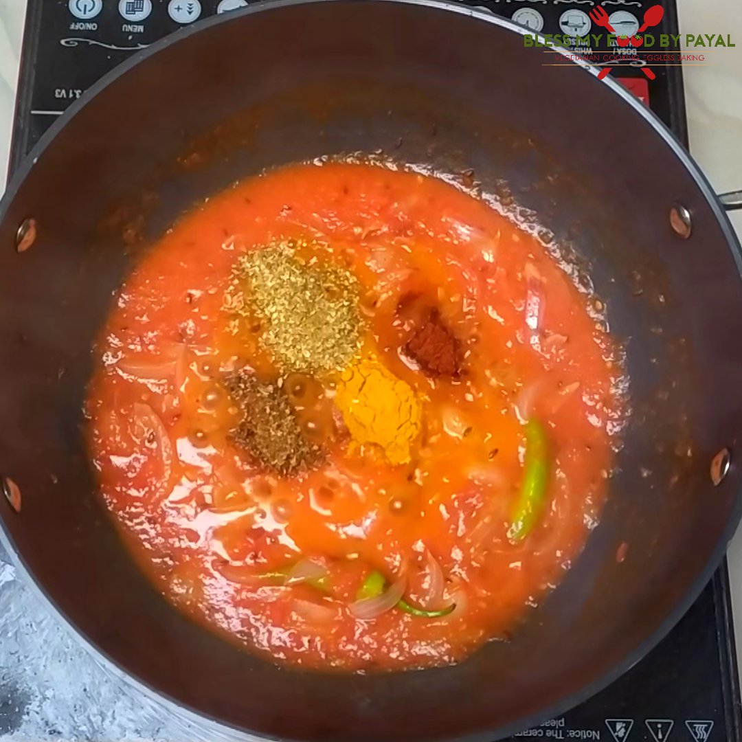 tomato puree for chana