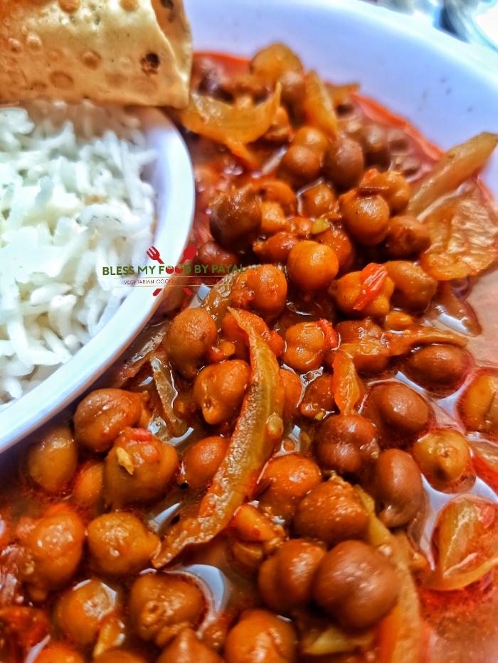 Brown Chickpeas recipe indian
