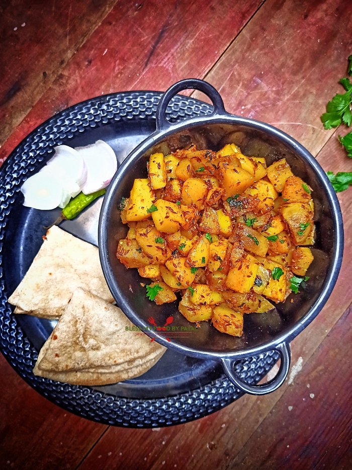 how to make jeera aloo without boiling