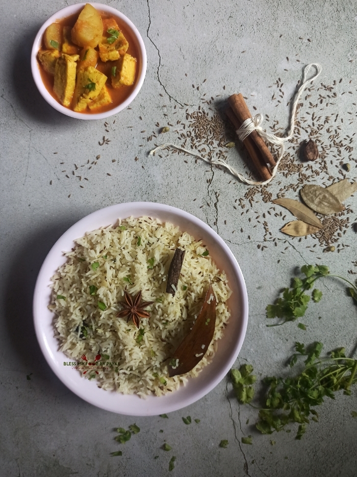 Jeera rice recipe restaurant style