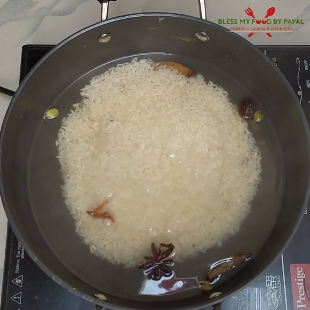 cumin rice with peas