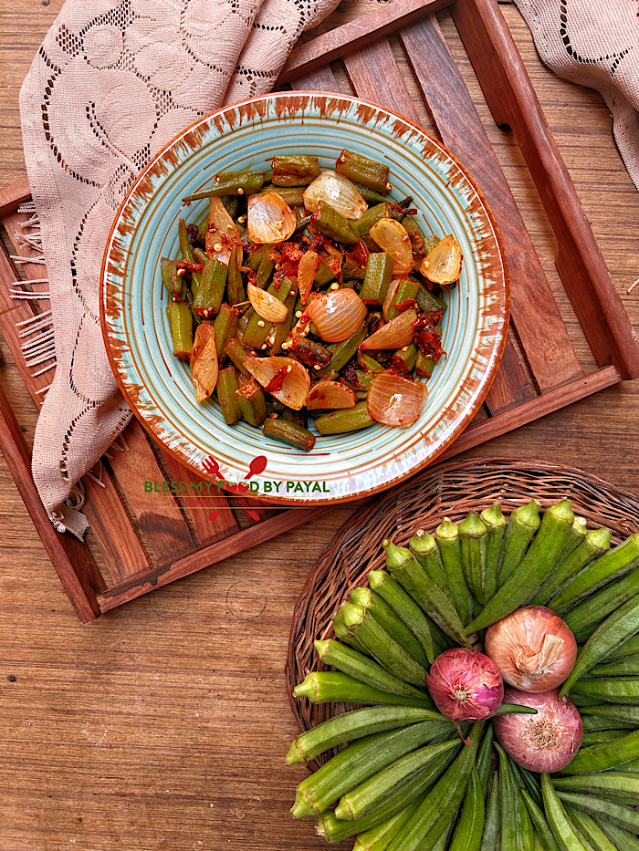 Bhindi do pyaza recipe | Okra with Onions recipe