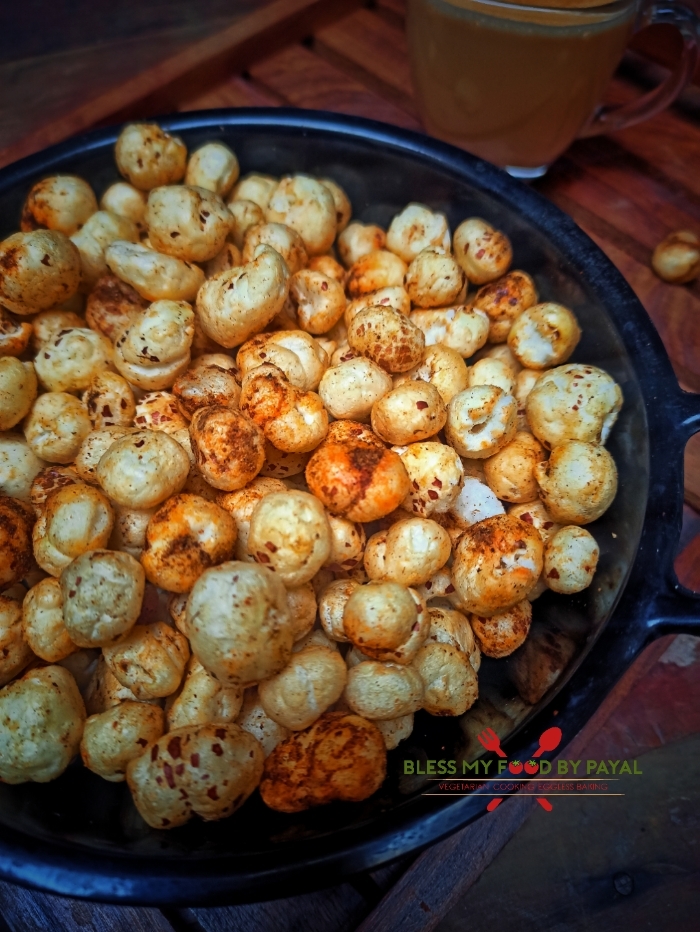 roasted makhana in airfryer