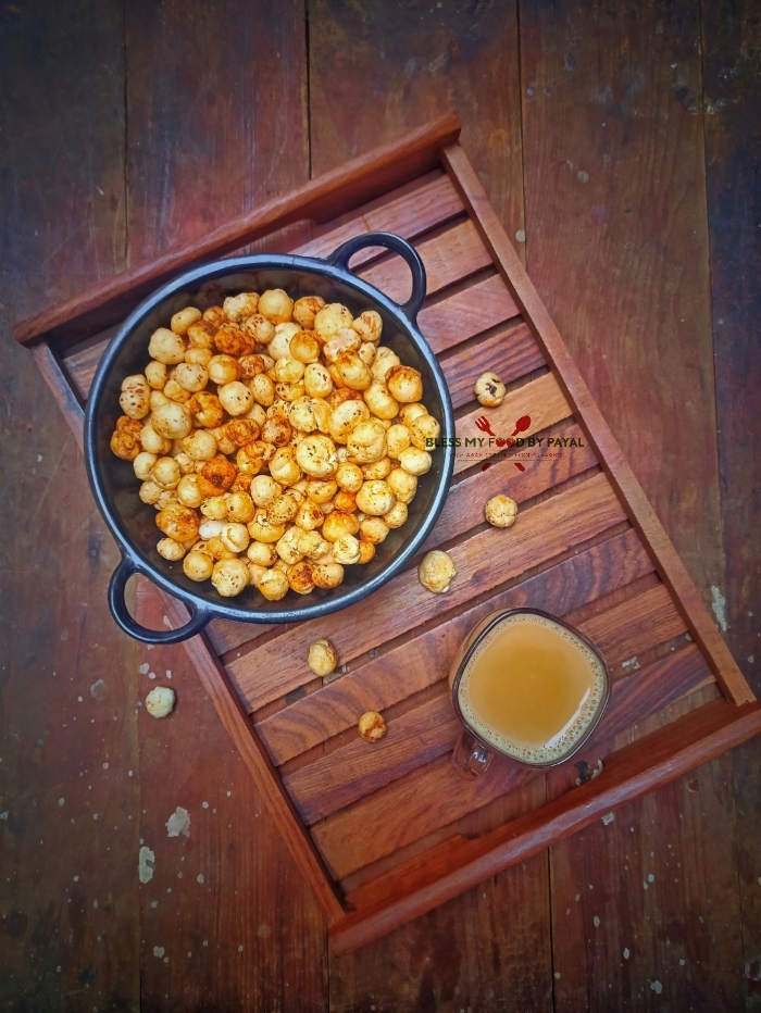 roasted makhana in airfryer