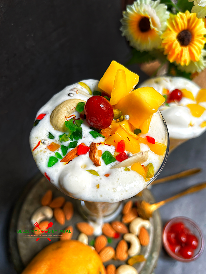 Vegan Mango Mastani Recipe