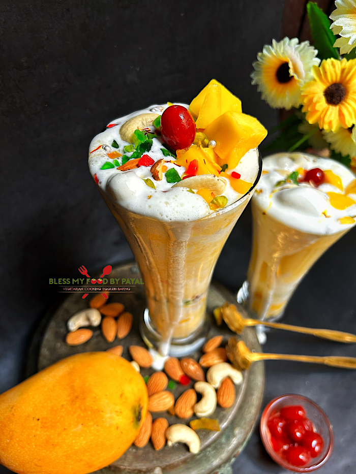 Vegan Mango Mastani Recipe