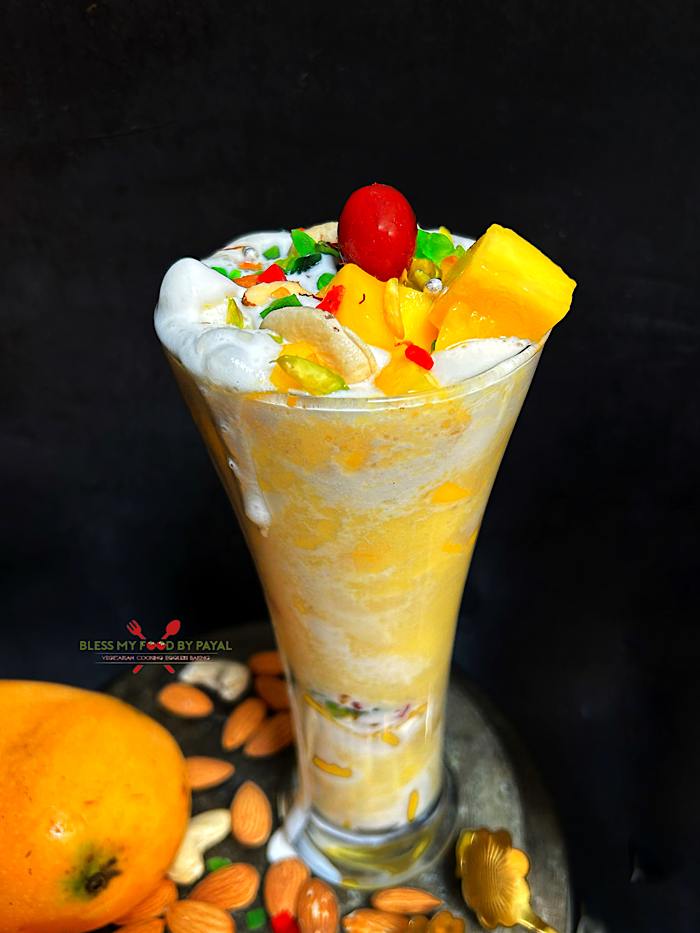 Vegan Mango Mastani Recipe
