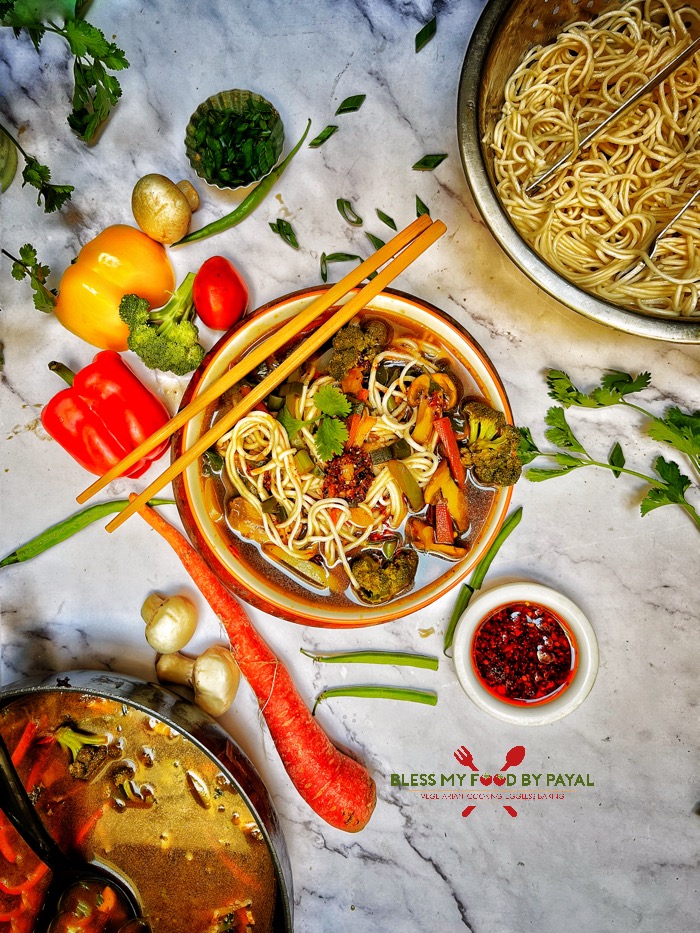 Veg Thukpa recipe | Tibetan Noodle Soup
