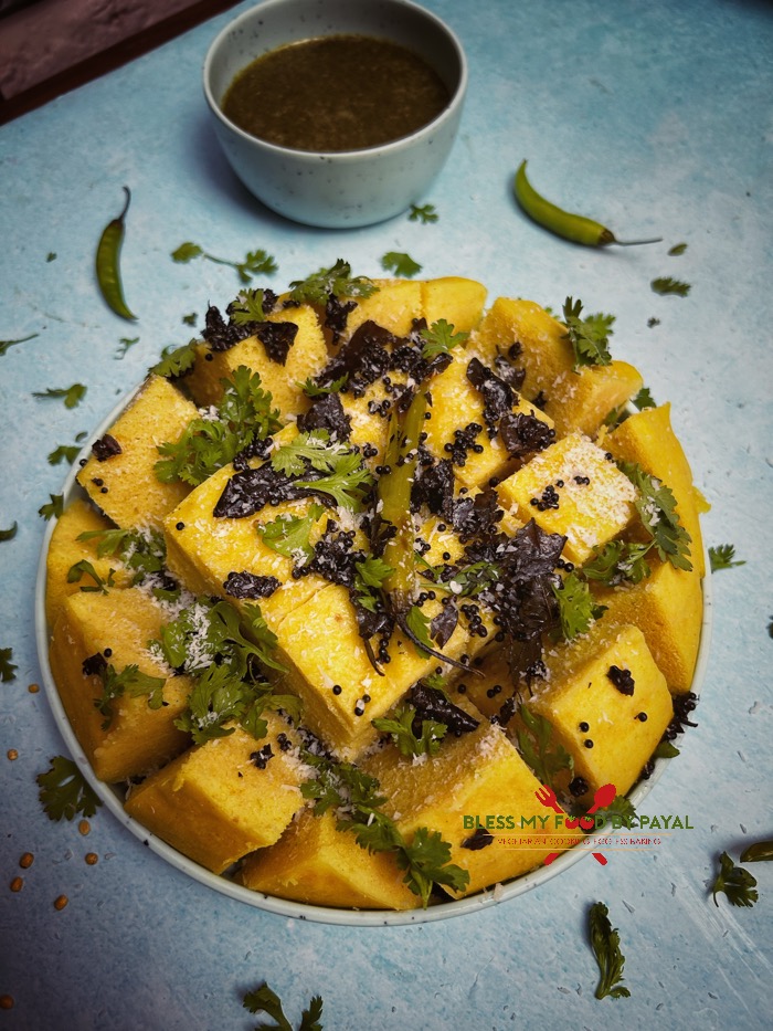 easy Yellow Moong dal Dhokla recipe
