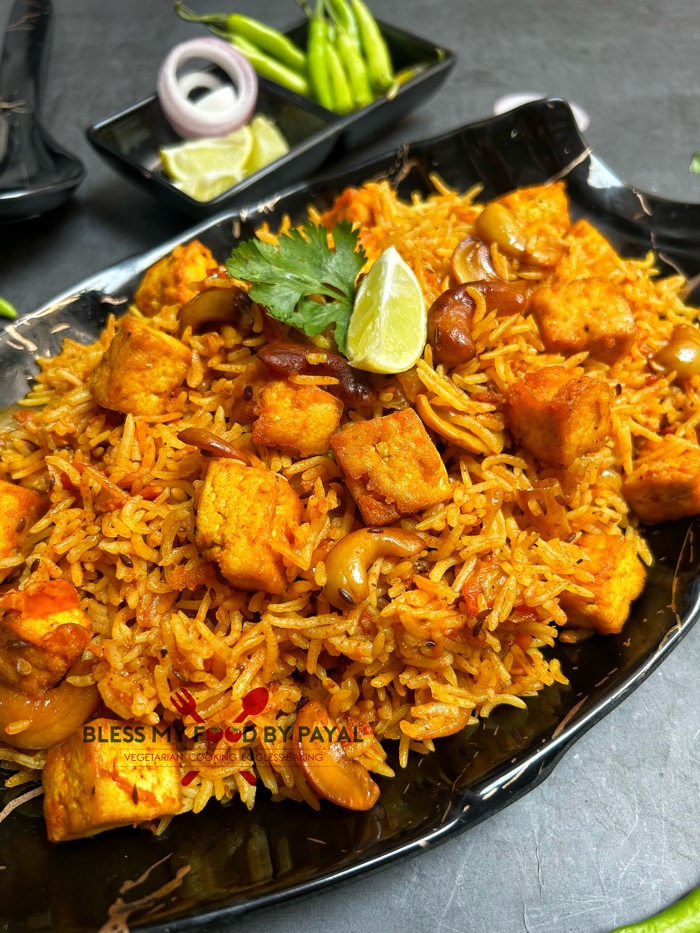 Vegan Tofu Pulao Recipe