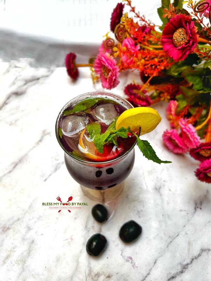 Kala khatta sharbat recipe | Jamun drink recipe