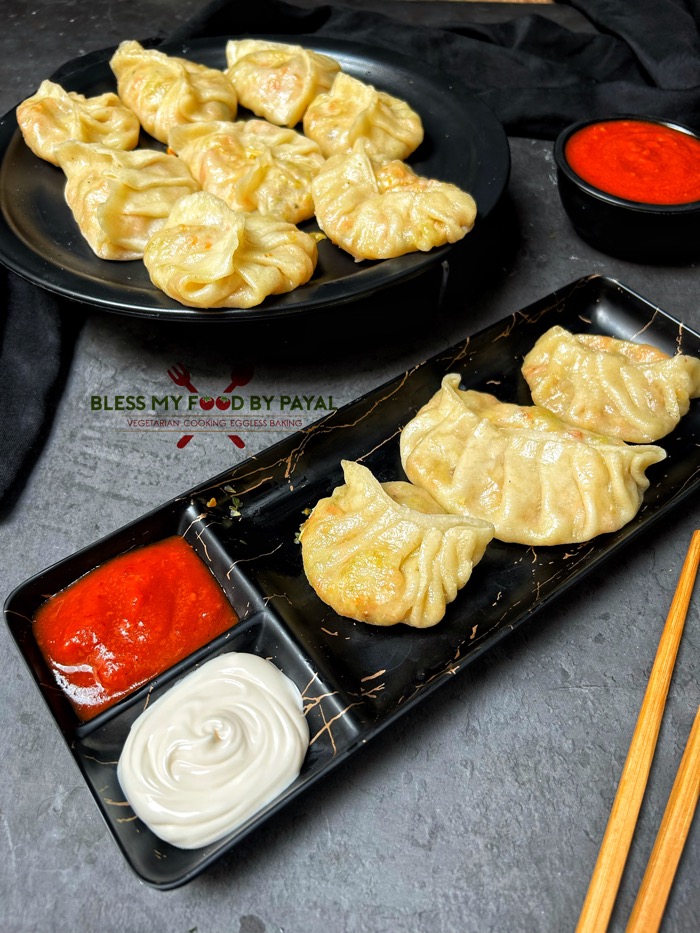 Momos recipe without maida | momos chutney recipe