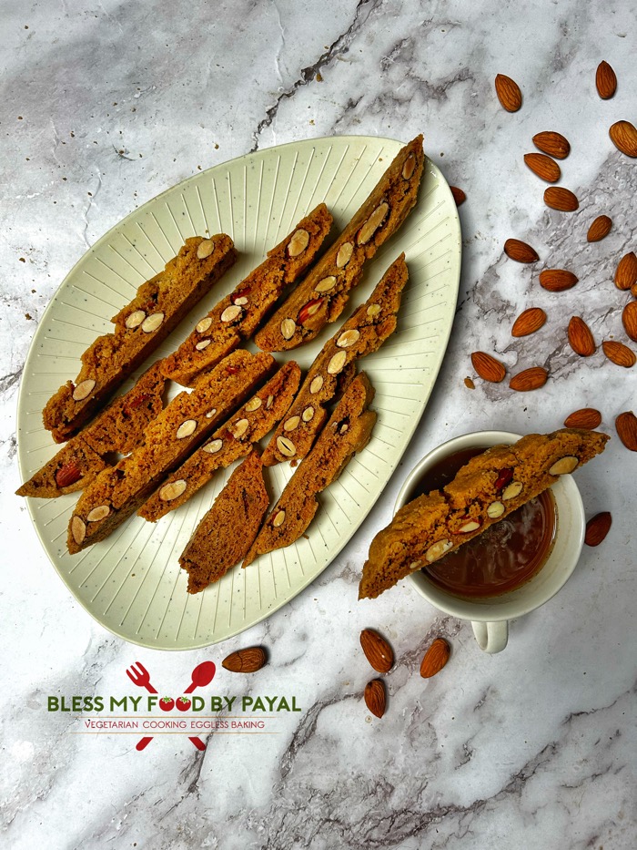 Vegan Almond Biscotti recipe