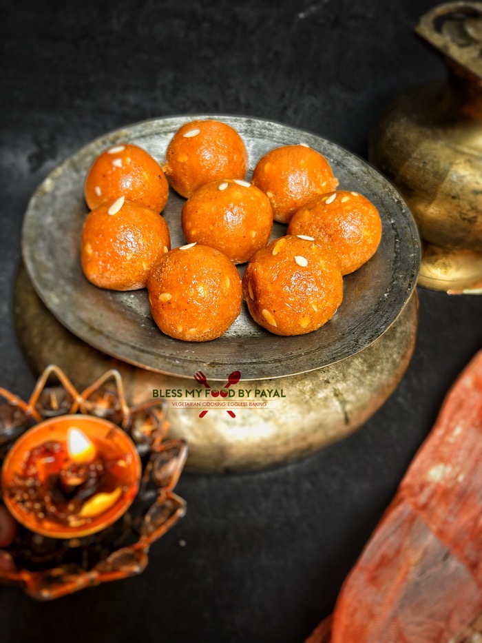 Baked Besan Ladoo recipe