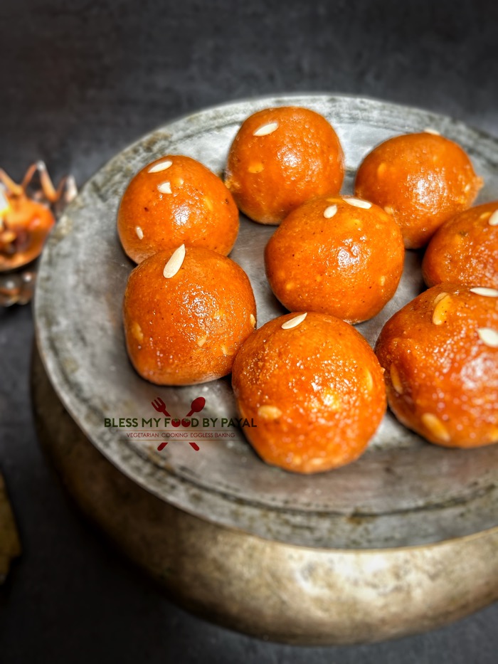 Baked Besan Ladoo recipe