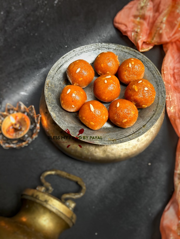 Baked Besan Ladoo recipe