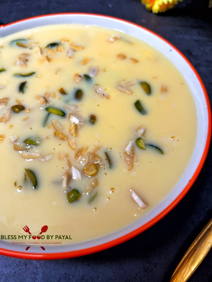 Dry Fruit Custard recipe | Plain Custard Recipe