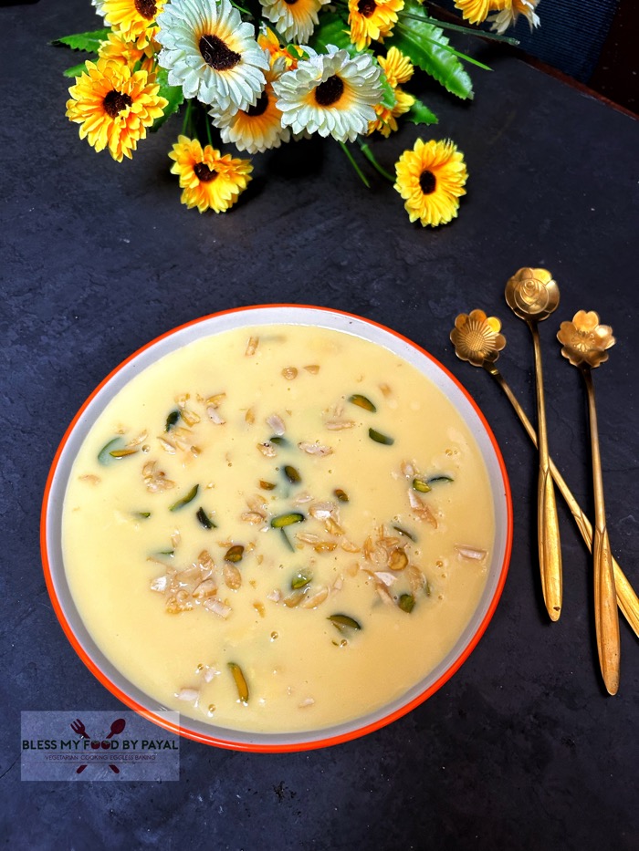 Dry Fruit Custard recipe | Plain Custard Recipe