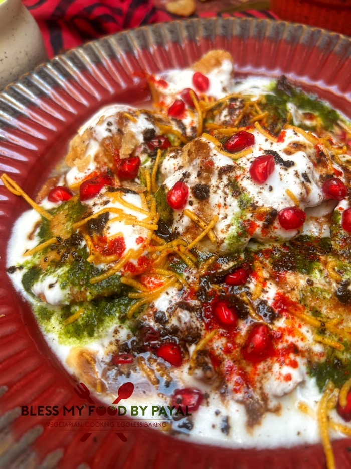 Air Fryer Dahi Bhalla Chaat recipe | Dahi vada recipe without oil