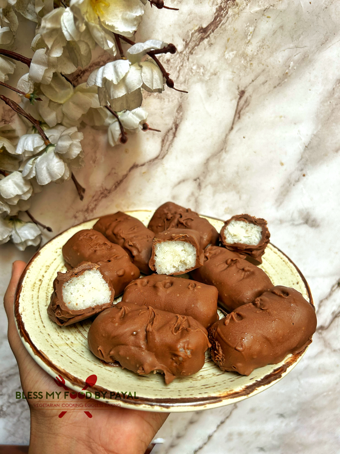 Easy Homemade Vegan Bounty Bars