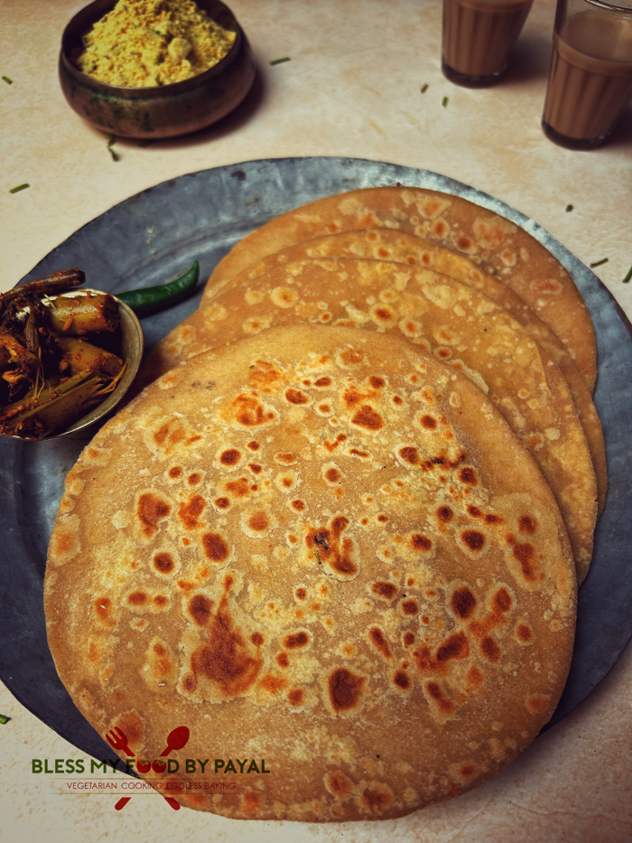 Besan Stuffed Paratha