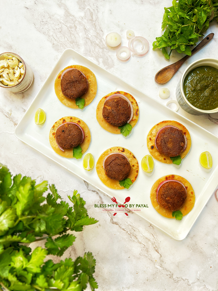 Easy Mushroom Galouti Kebab Recipe