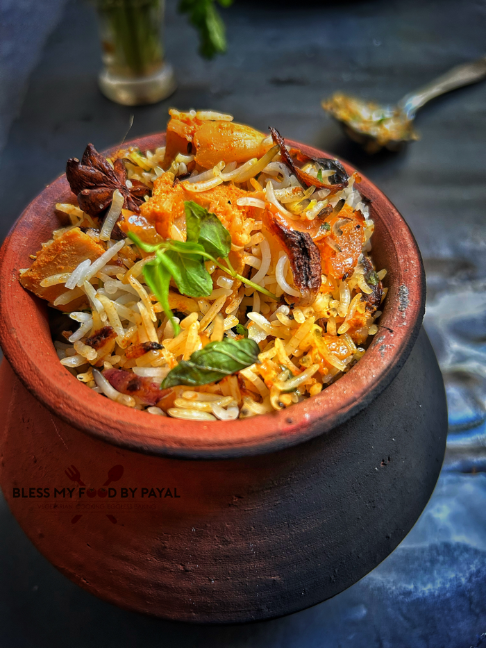 Easy Kathal Biryani Recipe | How to make Vegan Jackfruit Biryani