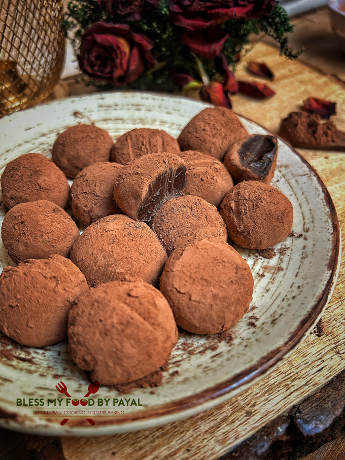 2 Ingredients Vegan Chocolate Truffle Recipe