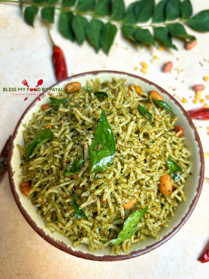 Curry Leaves Rice Recipe | Karuveppilai Saddam Recipe